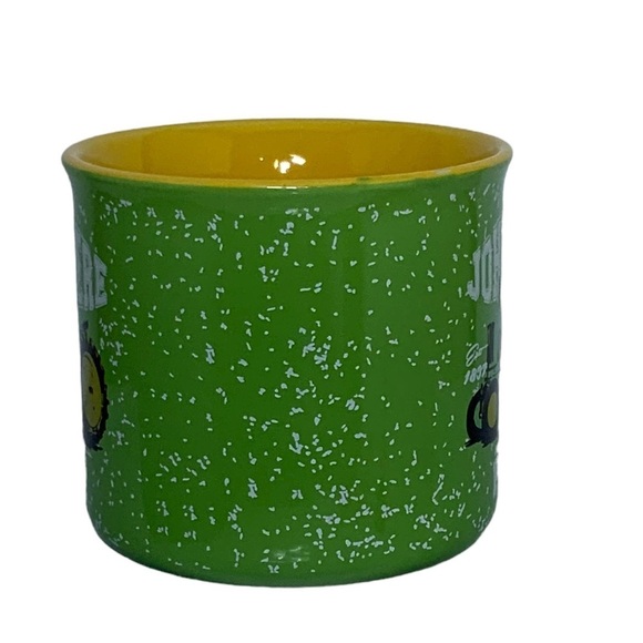 JOHN DEERE Jumbo Mug Made with Pride Officially Lic 21.5 oz Green Yellow Tractor - Picture 4 of 16